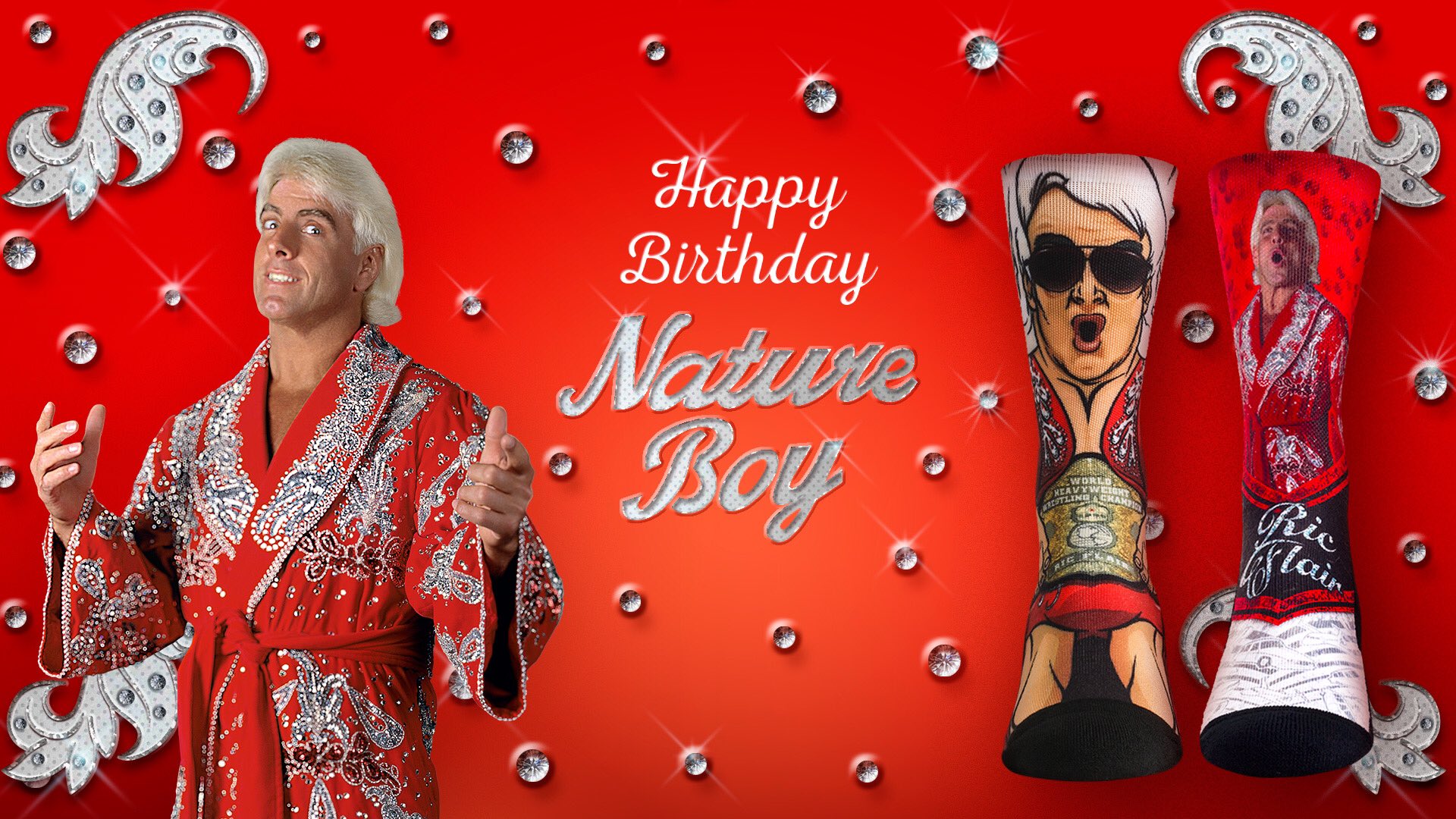 Happy Birthday to The Nature Boy Ric Flair! Stylin and Profilin for 70 Years! 