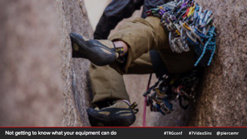 piercemr's tweet photo. Looking at the camera everyone carries - do you know all the things your phone, as a camera, can do? Look at the settings & understand all the options. It might do more than you think. #7DeadlySinsofVideo #TRGConf https://t.co/EhkX6Yf26S