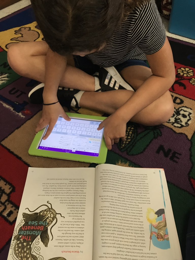 NAnderson_EDU's tweet photo. #OneNote and determining the theme of a myth! #MicrosoftEdu #MIEE #MIEExpert #sunrayscores #office365 @pascoschools @sunrayexplorers https://t.co/ey3OPc5BNS