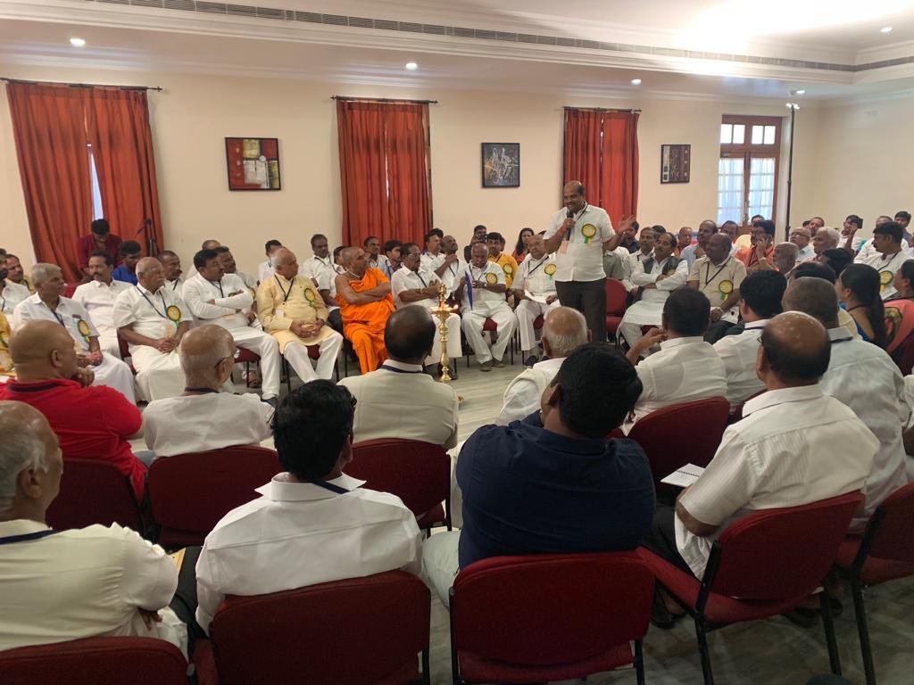 kashempur's tweet photo. ತಮಿಳುನಾಡಿನಲ್ಲಿ ಶೆಪರ್ಡ್ ಇಂಡಿಯಾ ಇಂಟರ್ ನ್ಯಾಷನಲ್ ನ ಮೂರನೇ ವರ್ಷಾಚರಣೆಯ ಉದ್ಘಾಟನಾ ಸಮಾರಂಭದಲ್ಲಿ ಭಾಗಿಯಾದೆ. https://t.co/kCovvYa160