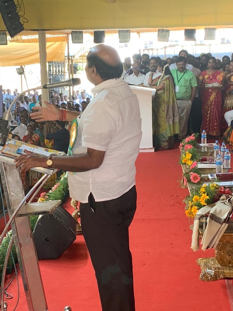 kashempur's tweet photo. ತಮಿಳುನಾಡಿನಲ್ಲಿ ಶೆಪರ್ಡ್ ಇಂಡಿಯಾ ಇಂಟರ್ ನ್ಯಾಷನಲ್ ನ ಮೂರನೇ ವರ್ಷಾಚರಣೆಯ ಉದ್ಘಾಟನಾ ಸಮಾರಂಭದಲ್ಲಿ ಭಾಗಿಯಾದೆ. https://t.co/kCovvYa160