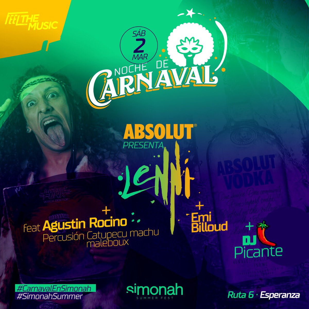 SIMONAHDISCO's tweet photo. Viernes Mentolado #menta Sábado Caravan Carnaval #simonah @SIMONAHDISCO #Saturday Dj Picante 🌶 #djlennifunk #agustinrocino #emibilloud Domingo #lasalemendj #djtonga #lagarra #goldedition #Ticket Anticipado sábado y domingo!! Consultas Rrpp https://t.co/uGl0JR5iKX
