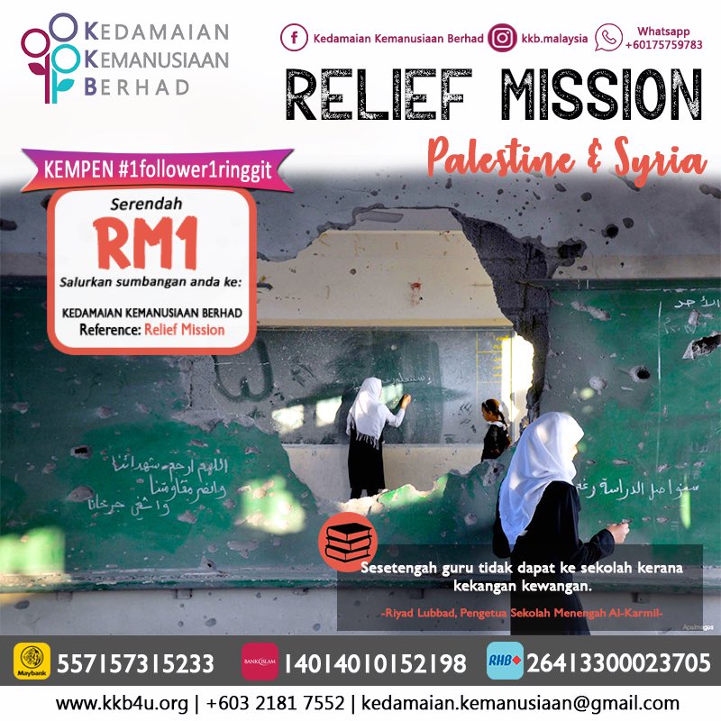 kkbmalaysia's tweet photo. #1follower1ringgit #spreadinghumanity
Kekangan kewangan dan fasiliti yg tidak mencukupi menyebabkan ramai kanak-kanak seusia 7 tahun terpaksa keluar berkerja untuk menyara kehidupan.
WA here for donation details:
https://t.co/7Jn4K4g66f https://t.co/o0DM1eyq10