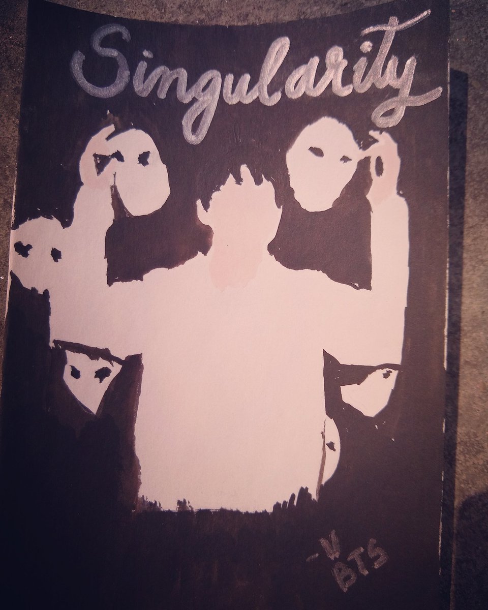 24Rachita's tweet image. And many mistakes later, glad to have completed this.
Singularity from Love yourself 'Tear'.
@BTS_twt 

#singularity #putpentopaper #아미