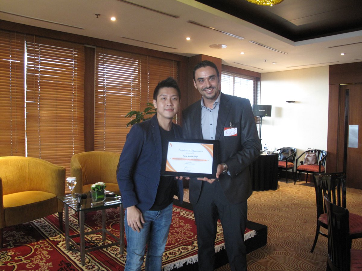 JBNetworkers's tweet photo. Snapshots from our 21st February event with Fave Indonesia!
Thank you to all the networkers for joining our business networking luncheon. We also thank Yew Wai Kong for his excellent presentation on The Future of Shopping and Payments! Next Session will be featured by Zomato! https://t.co/uS9bBHzycb