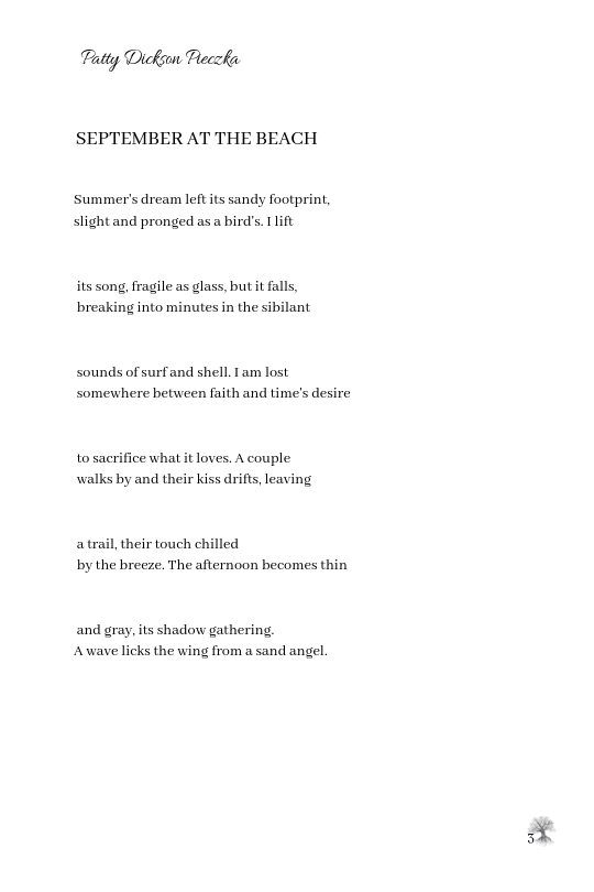ReviewJanuary's tweet photo. @ReviewJanuary Issue 01, Patty Dickson Pieczka's poem. More if you visit https://t.co/PHwQ8Ck00D
#poems #poetry #pattydicksonpieckza #septemberatthebeach https://t.co/nSSp2UguoO