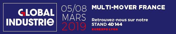MoverMulti's tweet image. Global Industrie c’est dans une semaine ! Devenez un partenaire, venez découvrir nos solutions pour l’industrie ! multi-mover.eu