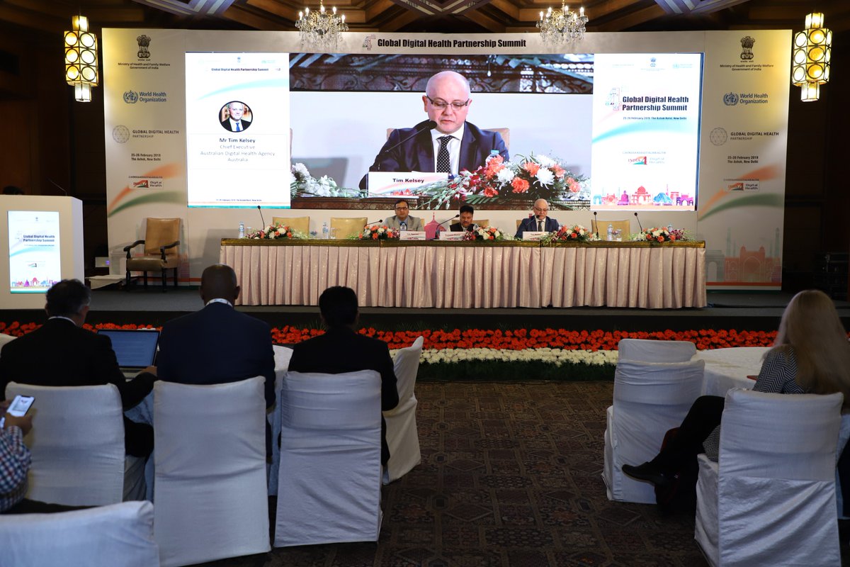 The Day 2 of the 4th #GDHP Summit in New Delhi, India commences with the summarizing of Day 1 and the Terms of Reference Discussion for today. 

#DigitalIndia #India4DigitalHealth
<a href="/MoHFW_INDIA/">Ministry of Health</a> <a href="/WHO/">World Health Organization (WHO)</a> <a href="/WHOSEARO/">World Health Organization South-East Asia</a> <a href="/PMOIndia/">PMO India</a> <a href="/JPNadda/">Jagat Prakash Nadda</a> <a href="/SecretaryMEITY/">S Krishnan</a> <a href="/lavagarwal/">lavagarwal</a>