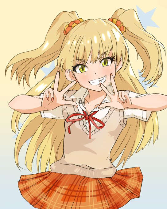 にひひ
#アイドルマスターシンデレラガールズ 
#デレマス
#城ヶ崎莉嘉 