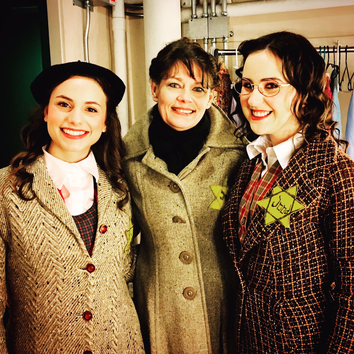 MeredithDeight1's tweet photo. Frank ladies back in the Annex for #annefrank2019 catch us at DFT inside DIA now through 3/11! #jettheatre #thediaryofanneffrank https://t.co/ohD86ISHQF