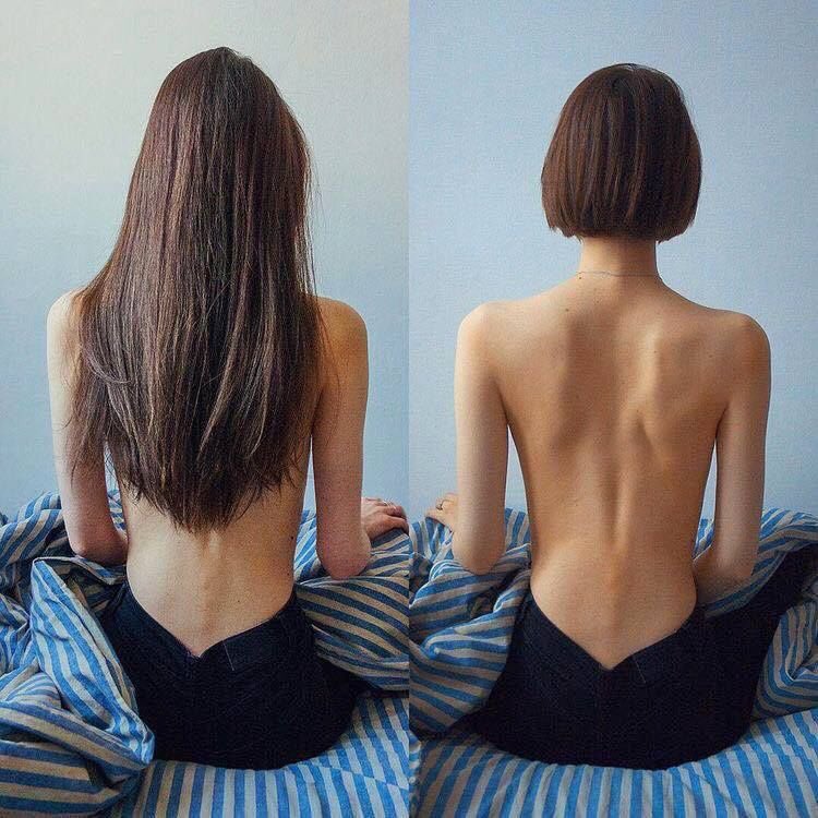 skinnylovew's tweet image. went on Pinterest looking for short hair pics and was hit with MAJOR thinspo 🥺