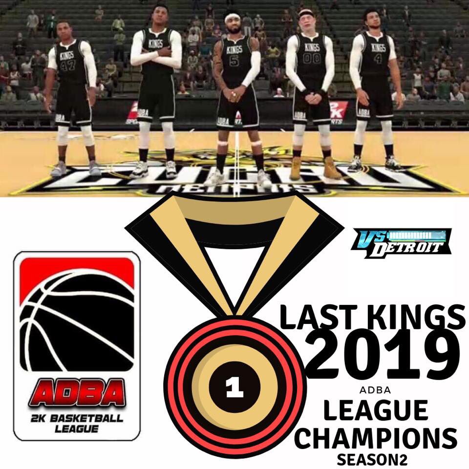 2KRisingStars's tweet photo. 🔥🔥Champions on Deck🔥🔥
🔥Big S/O to the ADBA🔥~LastKings for winning ADBA Pro league Season 2 in a clean Sweep!!3-0 LastKings brought the brooms out !! #GG #esports #2k19 #basketball #vsdetroit SEASON 3 starting soon ask about us !! @1vsdetroit @WalkOnWarriors @Big_Brudda_PURP https://t.co/smAhZQwUu4