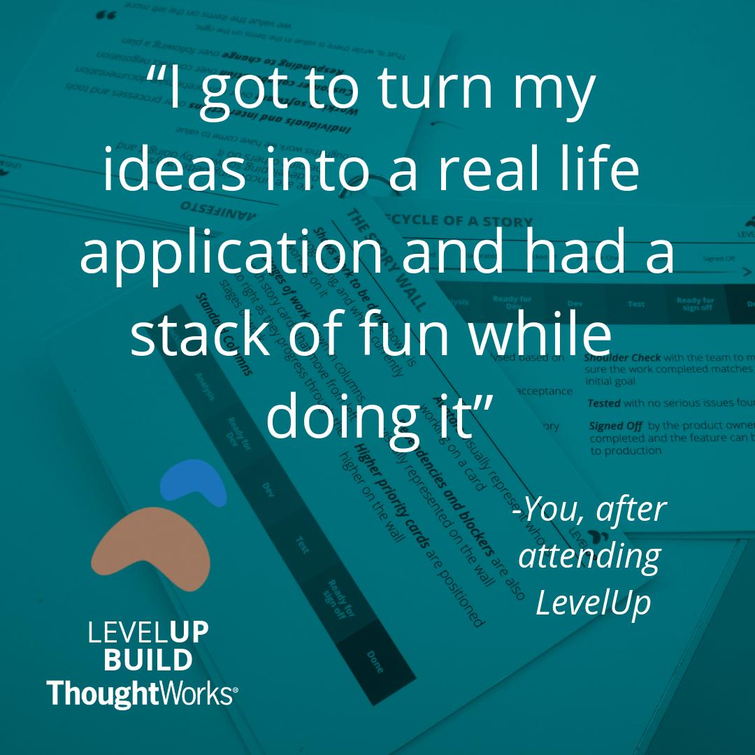 TW_LevelUp's tweet photo. Take your ideas and turn them into an actual product! Work with industry professionals to learn what it takes to take an idea into reality.  Head to https://t.co/q5YFh6bcy3 for more information and to register for our Melbourne #TWLevelUP BUILD program! https://t.co/R5bMiKKDFa