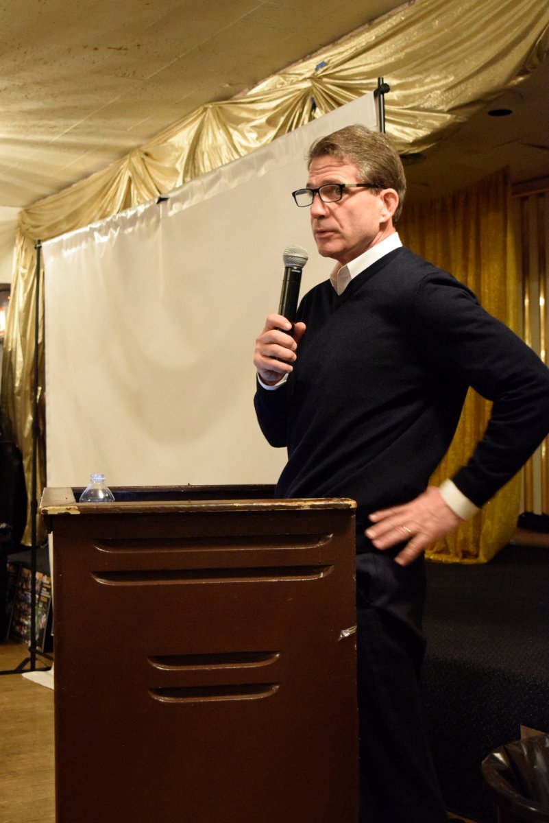 A Wonderful speech from Jerry Joyce!! Thank you to you and your staff for your incredible help last night!!