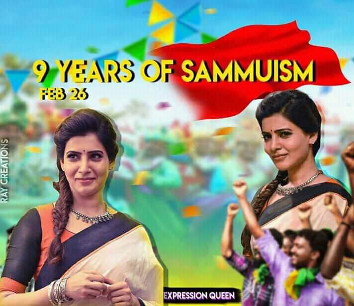 Baskar_vf's tweet photo. 9 yrs of #Samantha 😍🔥🔥🔥

#SamanthaAkkineni 

#pls_don't_haha😊.... https://t.co/Ss8dEbn4my