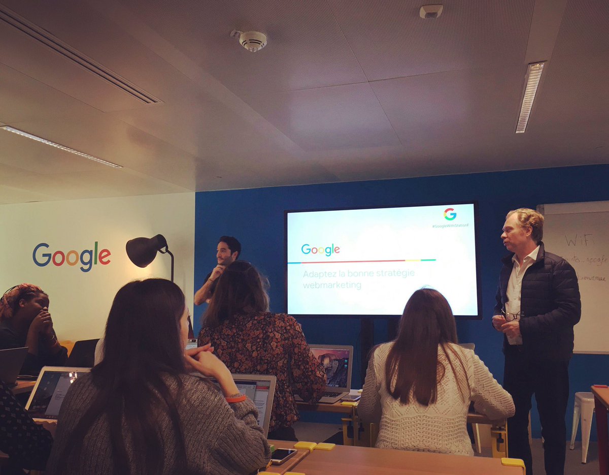 J’organise cette semaine un bootcamp dédié à l’UX <a href="/join/">Join</a> stations <a href="/joinstationf/">STATION F</a> avec mes étudiants de Master2 <a href="/supdepub/">Sup de Pub</a> l’après-midi <a href="/Google/">Google</a> nous accueille sur son espace tous les après-midi pour des formations sur son écosystème, grand merci les gars 🙏 #uxdesign #learningbydoing