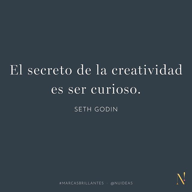 M O M E N T O  E U R E K A 💡
Me encanta llamar así a mis momentos creativos, esos en los que dejo que todo fluya, no juzgo pensamientos y (a veces) llega a mí ese momento de iluminación. 👍🏻Estoy totalmente de acuerdo con esta frase del gurú del marke… ift.tt/2BU44f3