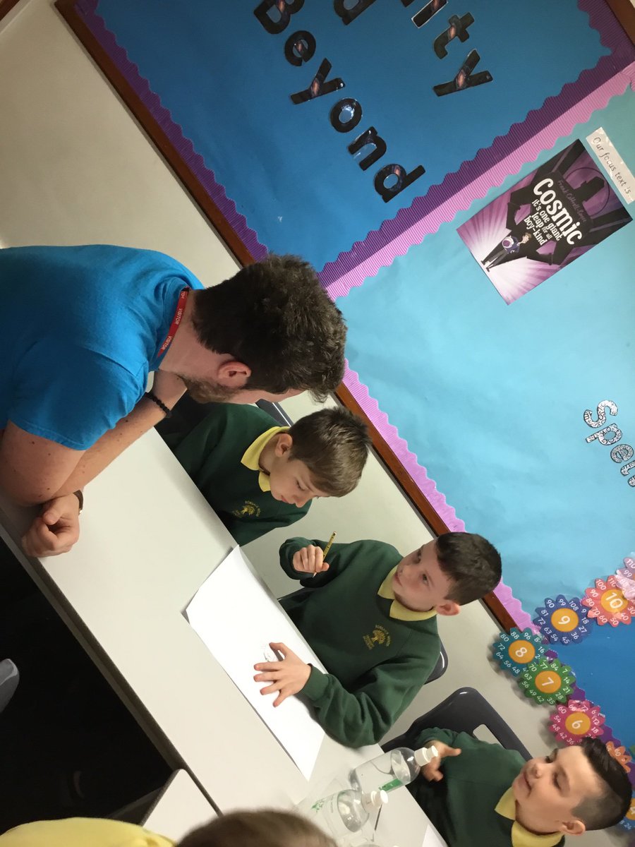 MissCunnRSW's tweet photo. Rowan class have been working with @cubedphp making some great inventions to clear up all th broken satellites in space! @R_S_Wood https://t.co/AT6m5DsRV5