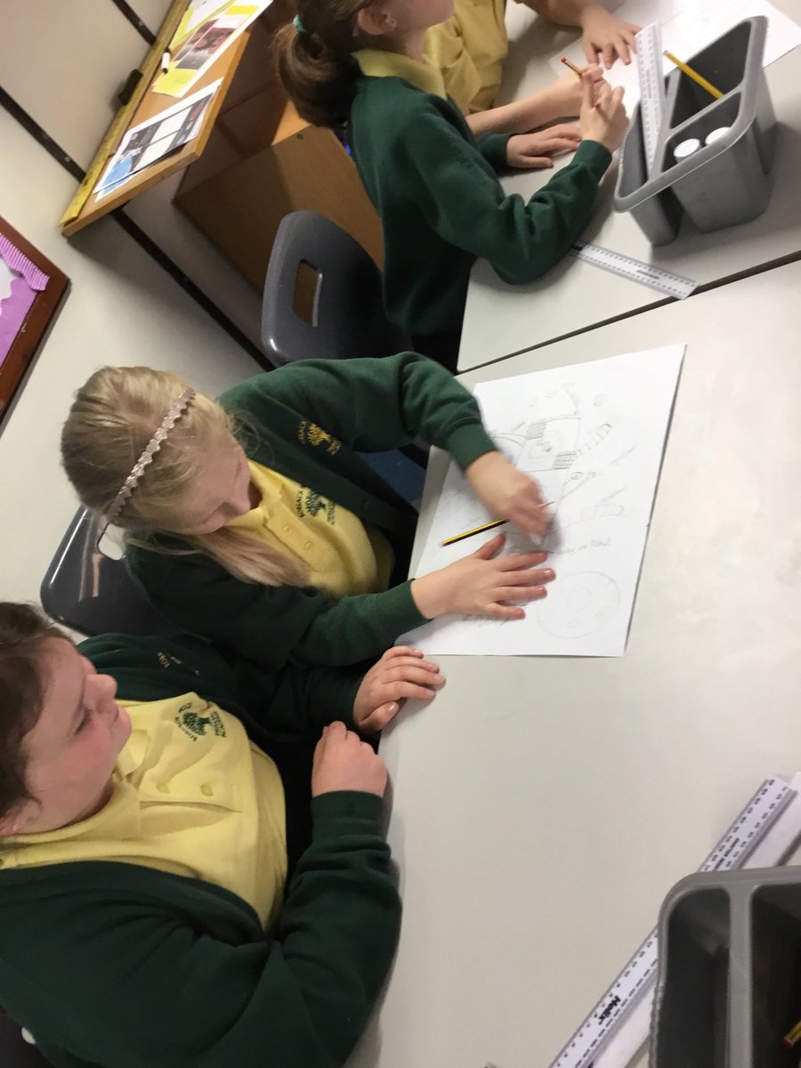 MissCunnRSW's tweet photo. Rowan class have been working with @cubedphp making some great inventions to clear up all th broken satellites in space! @R_S_Wood https://t.co/AT6m5DsRV5