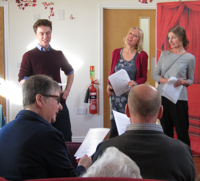wellbeingcare1's tweet photo. Our residents and service users have been working with @INK_festival #pentoperformance Golden Age Project. Yesterday their memories and experiences were brought to life by actors who performed a series of monologues at our Day Centre, creating an awareness of life with Dementia https://t.co/mewqdCaCYI