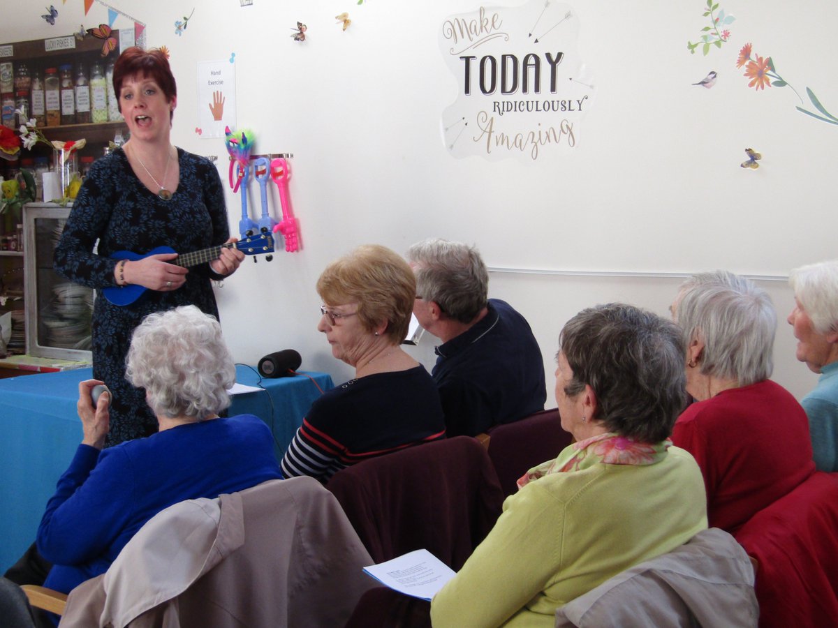 wellbeingcare1's tweet photo. Our residents and service users have been working with @INK_festival #pentoperformance Golden Age Project. Yesterday their memories and experiences were brought to life by actors who performed a series of monologues at our Day Centre, creating an awareness of life with Dementia https://t.co/mewqdCaCYI