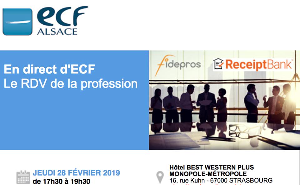 syndicatECF's tweet photo. J-2⃣ avant votre #EnDirect ECF à #Strasbourg
>>Au programme :
🔳 Formation: Automatisation de la tenue comptable : comment économiser 50% de votre temps par @Receipt_BankFR
🔳#ActuPro co-présentée par JL.MOHR et @Philippe_LARGER
🔺 Inscription ▶ https://t.co/ywBHNumwq6 https://t.co/QmLjLcMnUW