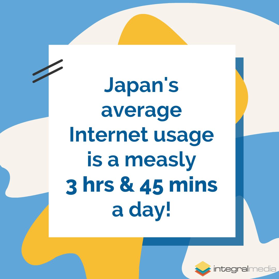 integralmedias's tweet image. #SocialStack - With the world going digital, is lower Internet usage a good sign? What&apos;s your take?

#facts #digital #internet #digitalmarketing #marketing #digitization #integralmedia #IM #agency #marketingagency