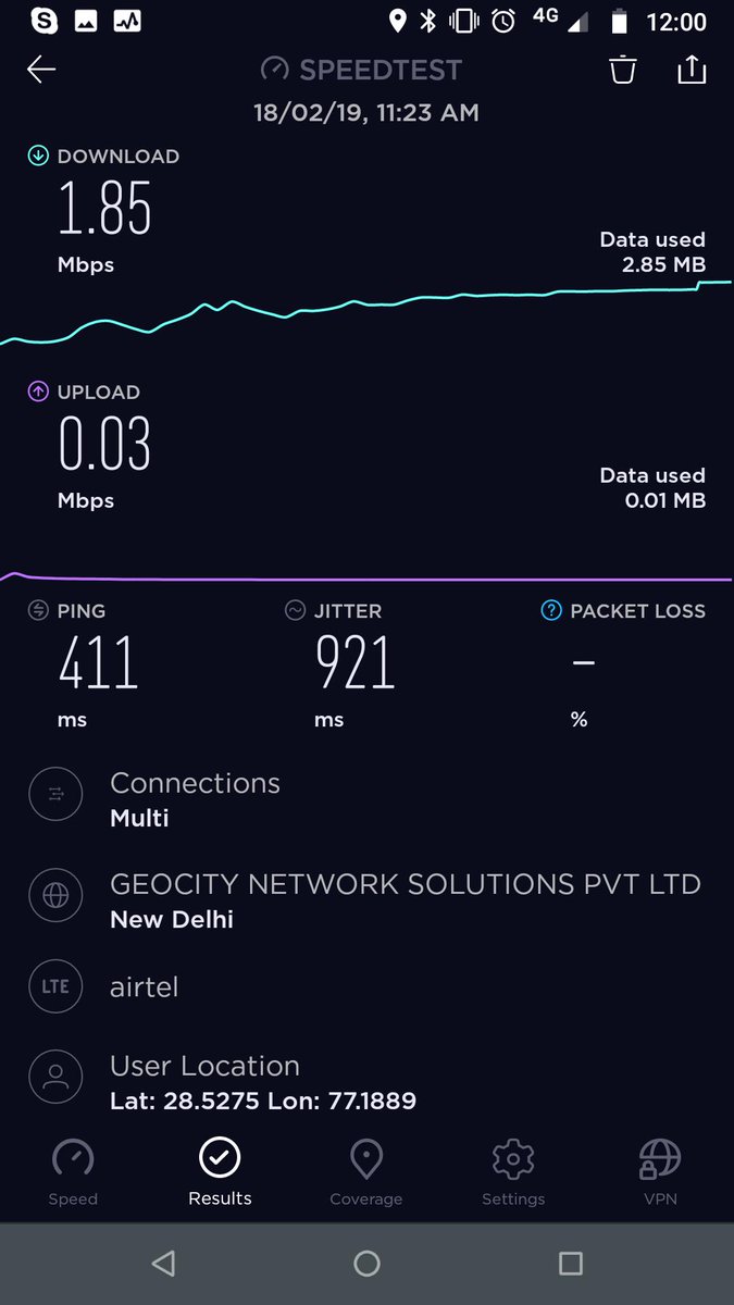 AkashMehta_akki's tweet photo. #Airtel4GDead @Airtel_Presence #Airtel @airtelindia My complain was registered on 18thFeb2019 and still my issue has not been resolved. https://t.co/C35kHSuomI