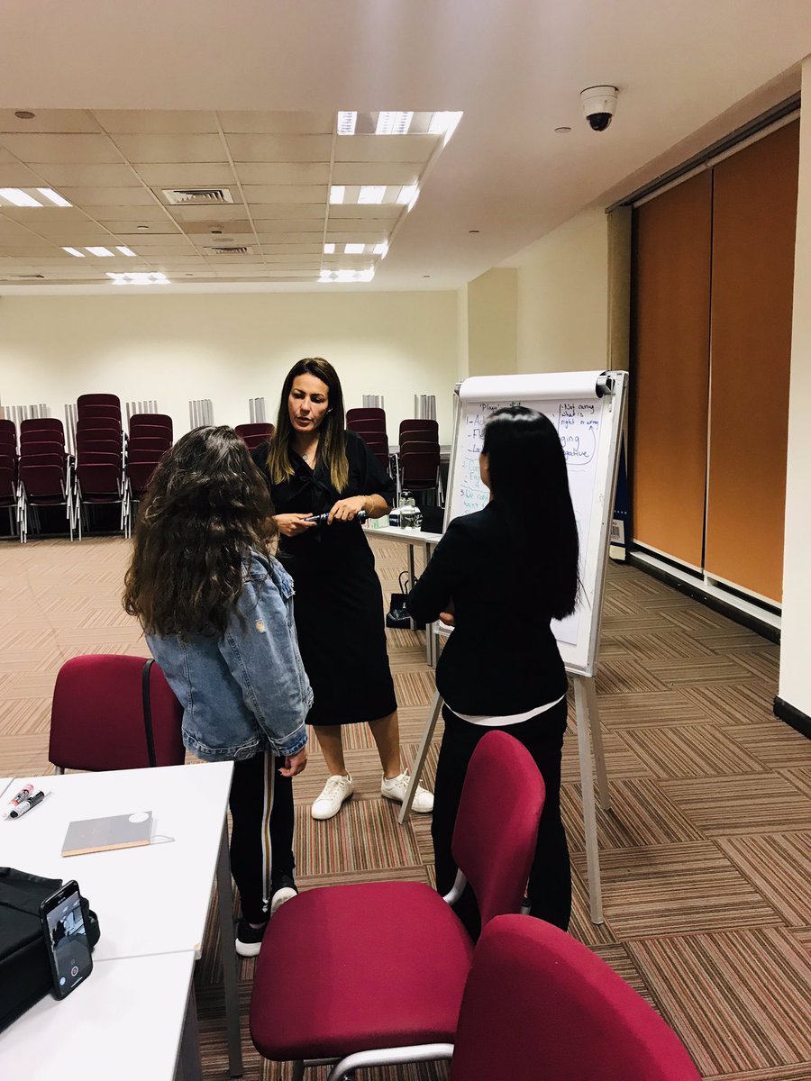 Lubol22's tweet photo. Exploring the interdependence model of #coaching with Steve Jeffs (ICF PCC &amp; Psychologist) - considering toxicity in organisations &amp; linking #psychology to coaching! Great session last night @HWUDubai @HWPsych @heriotwatt_soss https://t.co/Kx07BdBHia