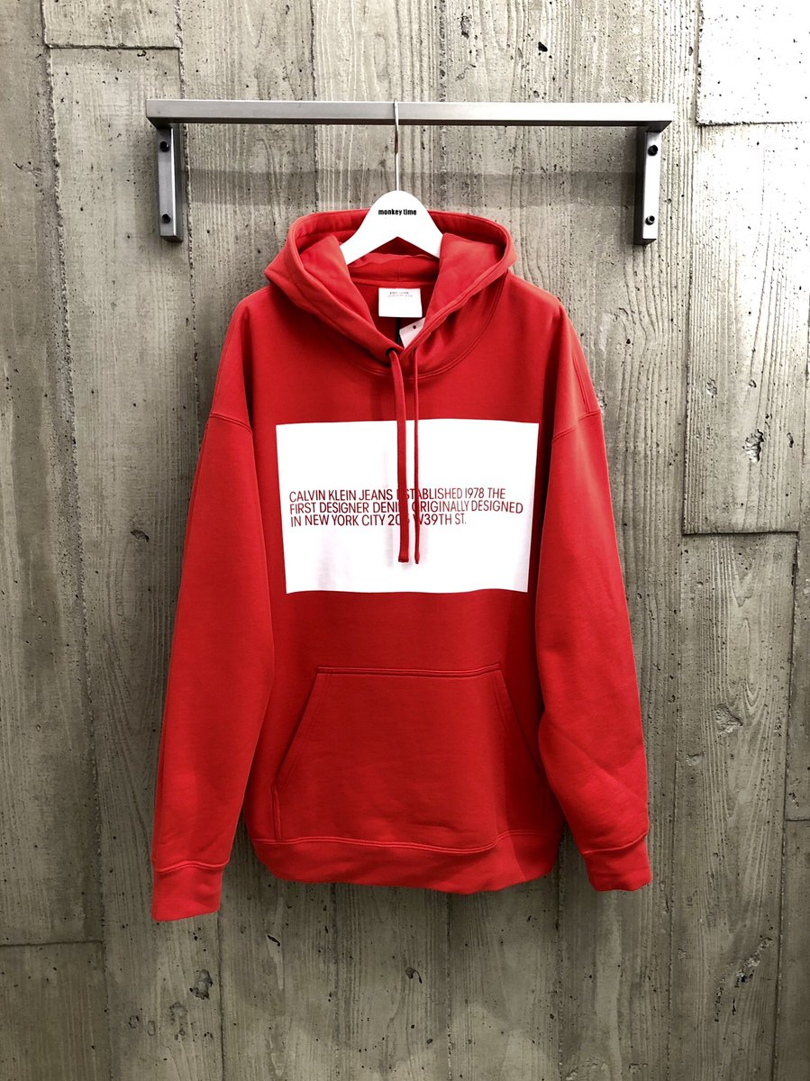 MT_HARAJUKU's tweet photo. <CALVIN KLEIN JEANS EST.1978>
新作入荷致しました。
EST. 1978 LOGO HOODIE
¥28,000(+TAX)
#CKEST1978 #MYCALVINS #monkeytime https://t.co/XkO1M9LZfB