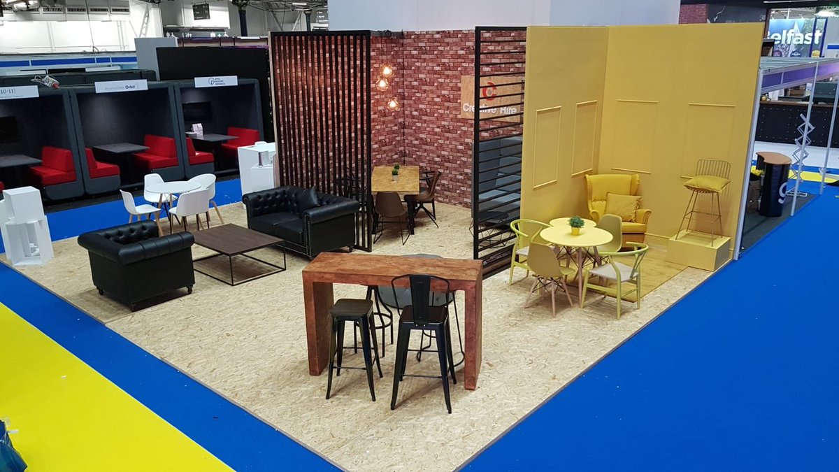 Creative Hire (@creativehireltd) on Twitter photo So we are ready for the first day <a href="/IntlConfex/">International Confex</a> & we think our stand looks pretty swish for a self build.
If you’re visiting, please come & say Hi and let’s chat about partnerships for your event or exhibition #furniturehire #EventProfsUK #furnituredesign #Confex19 #exhibitions So we are ready for the first day <a href="/IntlConfex/">International Confex</a> & we think our stand looks pretty swish for a self build.
If you’re visiting, please come & say Hi and let’s chat about partnerships for your event or exhibition #furniturehire #EventProfsUK #furnituredesign #Confex19 #exhibitions