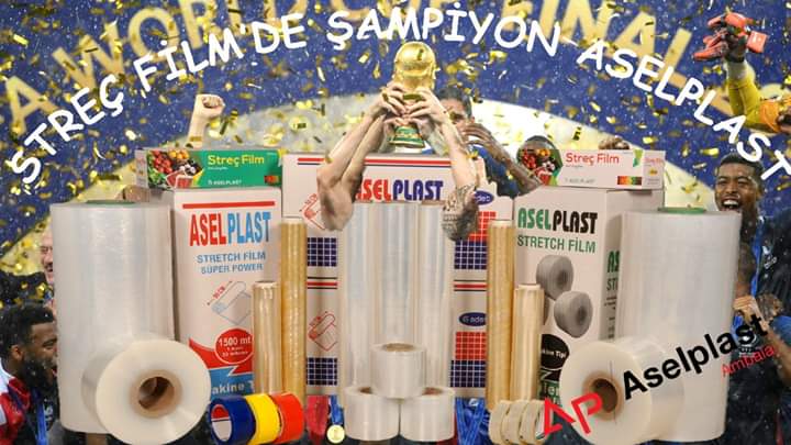 MAKİNE TİPİ STRETCH FILM 
DİLİMLENMİŞ STRETCH FILM 
JUMBO STRETCH FILM 
GIDA STRETCH FILM 
KOLİ BANDI
TAŞIMA TORBALARI
İÇİN SİPARİŞLERİNİZİ BEKLİYORUZ.