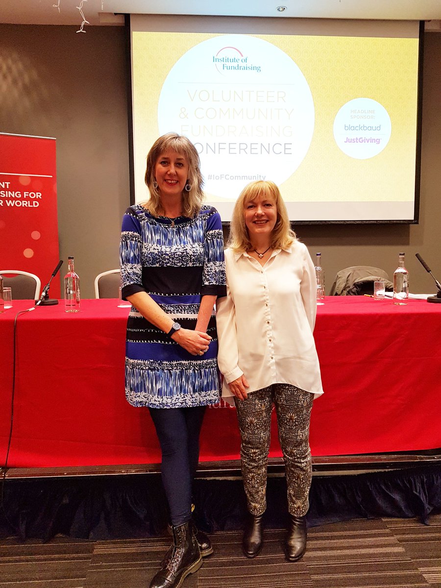 charlyfielder's tweet photo. @brewerjanet &amp; I enjoyed sharing the love with #IoFCommunity #fundraisers at their conference on Monday &amp; talking about  #BowWowWags @Battersea_ 's volunteer #community group. 
#Connectivity &amp; matching energy levels means you can achieve more &amp; of course fundraising must be fun! https://t.co/K2jG6ypZ4I