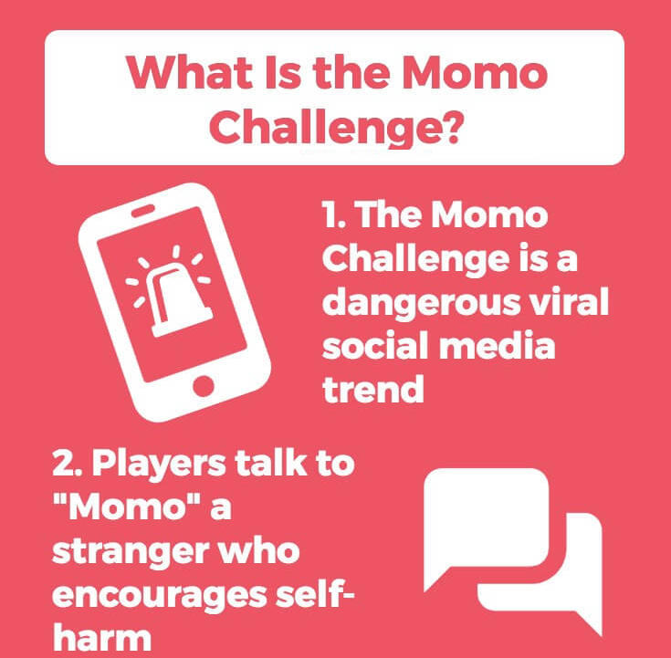 ITTeamDRET's tweet photo. Momo Challenge Warning.

Targets young people through YouTube, Facebook and WhatsApp. Communicates with them to require photo or video proof of sometimes violent acts.

Searches for 'momo' are blocked on @DRETnews Internet filters. We will continue to monitor. https://t.co/CwBcYuxDKh