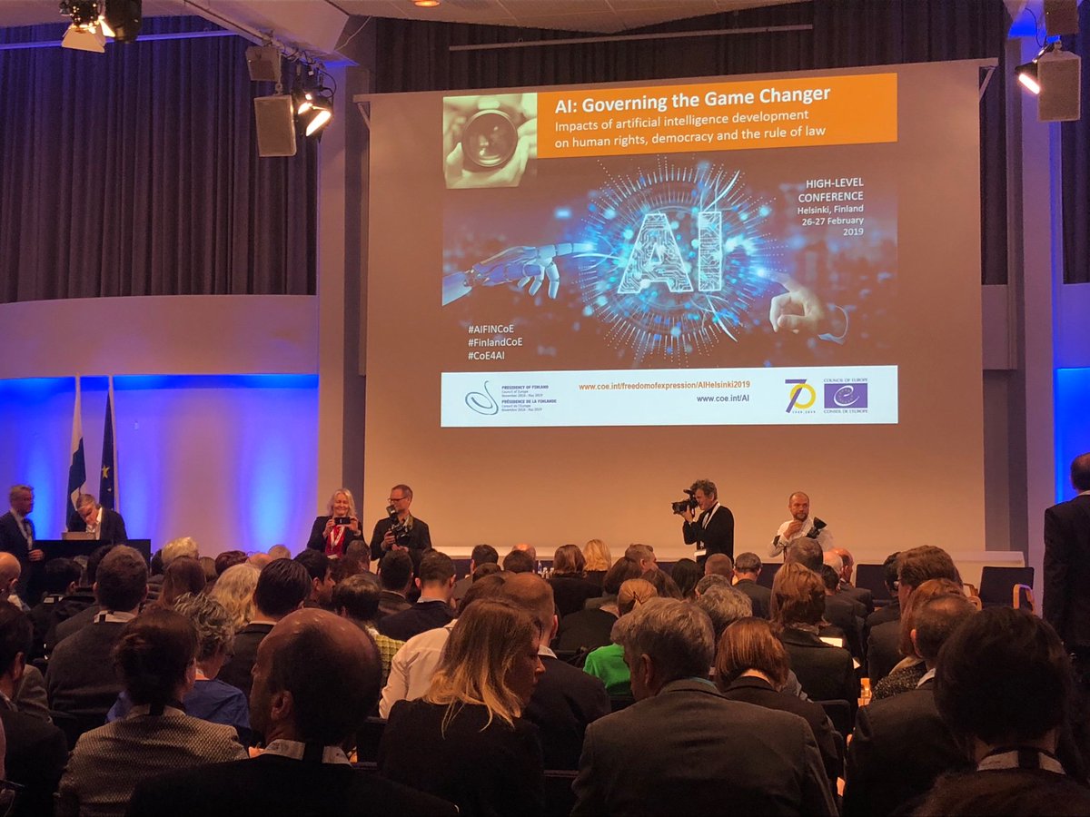 kosonenhenna's tweet image. It’s time to start our #AI Conference! #AIFINCoE #CoE4AI @FinlandCoE @Ulkoministerio @oikeusmin @coe