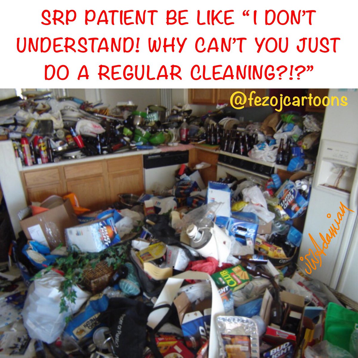 Isle_of_Smile's tweet photo. “Regular” Cleaning vs. “Deep” Cleaning
How often do you have this conversation with your patients?
#DentalAnalogy #TeethCleaning #DentalCleaning #Periodontist #Dentist #DentalHygienist #AngryTeeth #AngryMolars #PschoDentistry #PsychoSocialDentistry #DentalJoke #DentalLife #Dental https://t.co/ImEZgqFAGx
