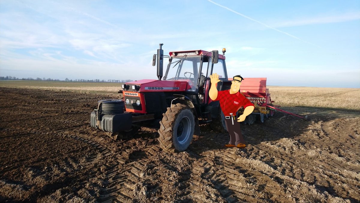jacekmocnypl's tweet photo. Od rana - akcja owies 💪😃🚜🌾

Z pozdrowieniami,
Jacek Mocny 
https://t.co/VjSWRD7Oqv 

#rolnictwo #ursus #traktor #jacekmocny #farmer #rolnik #rolnicy https://t.co/dYaRw2jKVW