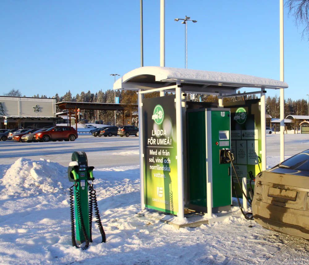 Bee Charging Solutions och Umeå Energi satsar på elbilsladdning i Västerbotten mynewsdesk.com/se/bee/pressre…