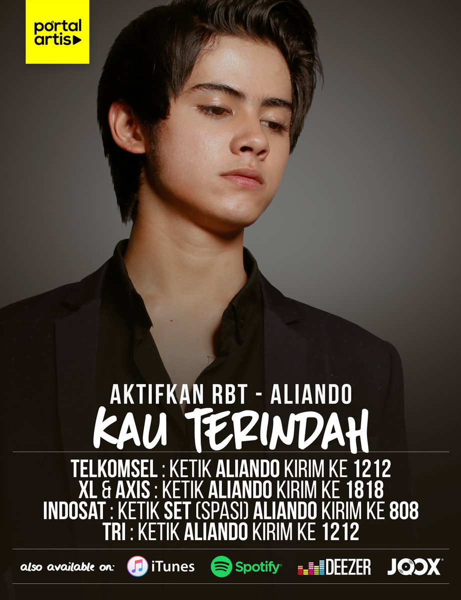 AliandoFan's tweet image. Haii ALICIOUS Yuu aktifkan Single perdana @alysyarief - KAU TERINDAH jadi pengganti suara Tut Tut Tut di HP kamu, caranya ketik ALIANDO dan lihat caranya di Banner