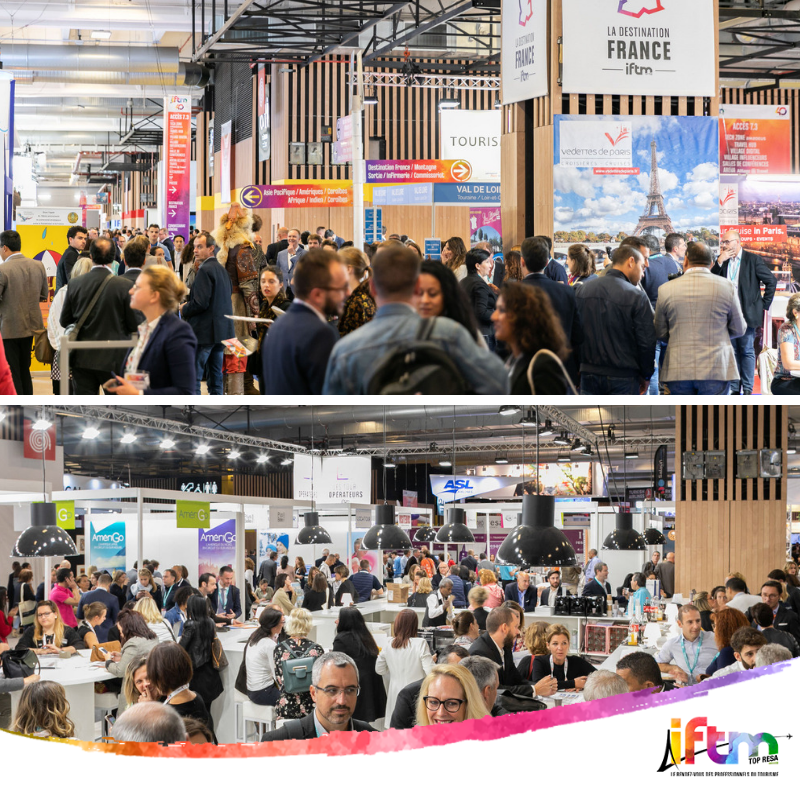 iftmparis's tweet photo. Durant les 4 jours du salon #IFTM2018, nous avons accueilli plus de 19% de visiteurs étrangers 🗺️ Merci à tous ! Rendez-vous du 1er au 4 octobre 2019 pour l'édition d'#IFTM2019 ! 😍 https://t.co/ONRvVNACU9