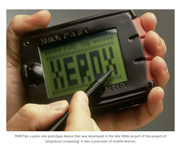 "The digital was embedded in everything, running our homes, monitoring our health and movements. It is the world we have now, but this was thirty years ago." Visit articles.c-a-s-t.com and read the first part of our interview with <a href="/EwanClayton1/">Ewan Clayton</a> on his experience at Xerox PARC.