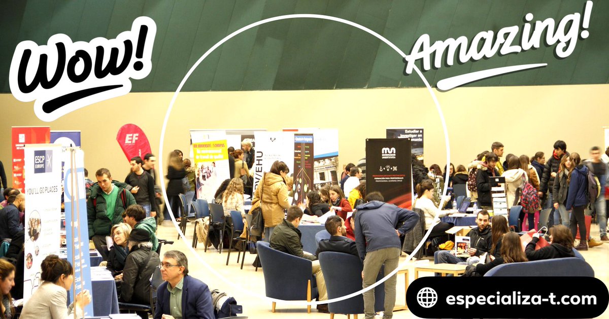 PIValladolid's tweet photo. ESTE JUEVES 28 Febrero, en #VALLADOLID. @PIVallafolid
Te importa Tu Futuro?🤔🤔🤔
Feria de Formación de #Posgrados+#Idiomas en Valladolid el Jueves 28 Febrero En espacio: Teatro Calderón de Valladolid.
Inscríbete (😎 inscripciones@especializa-t.com)
https://t.co/keG8GYW82H https://t.co/KwdT81YF13