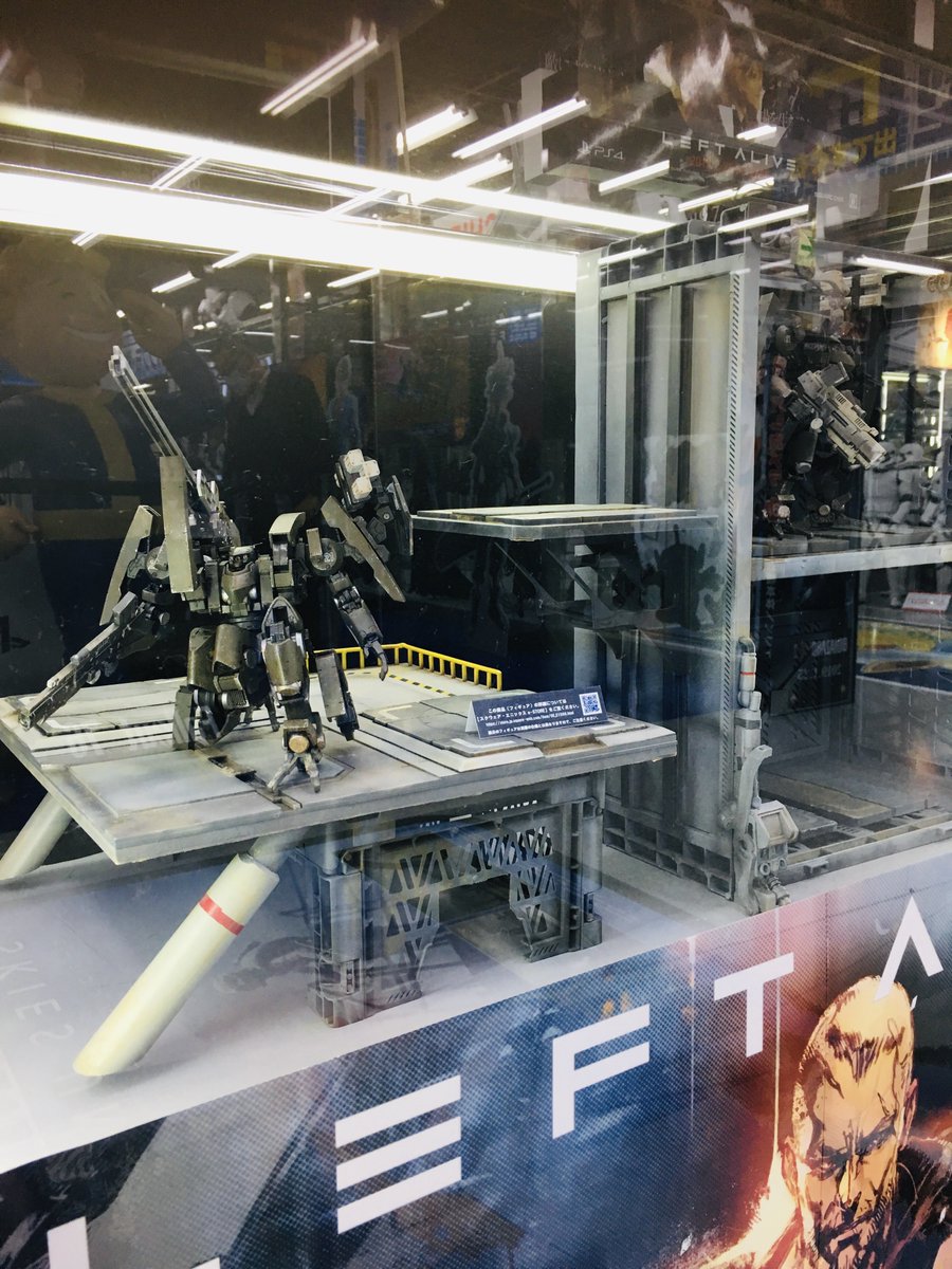yodobashi_akiba's tweet photo. 【LEFT ALIVEジオラマ展示中✨】

ヨドバシAkiba6階TVゲームコーナーでは、2/28(木)発売予定の｢LEFT ALIVE｣のジオラマを展示中‼️

全国でも #ヨドバシAkiba のみの展示😲💡もちろん写真撮影やSNS投稿もOKです👌

当店6階TVゲームコーナーにてご来店をお待ちしております😊
https://t.co/XjhNCn1kZI https://t.co/gJUx7RhIfw