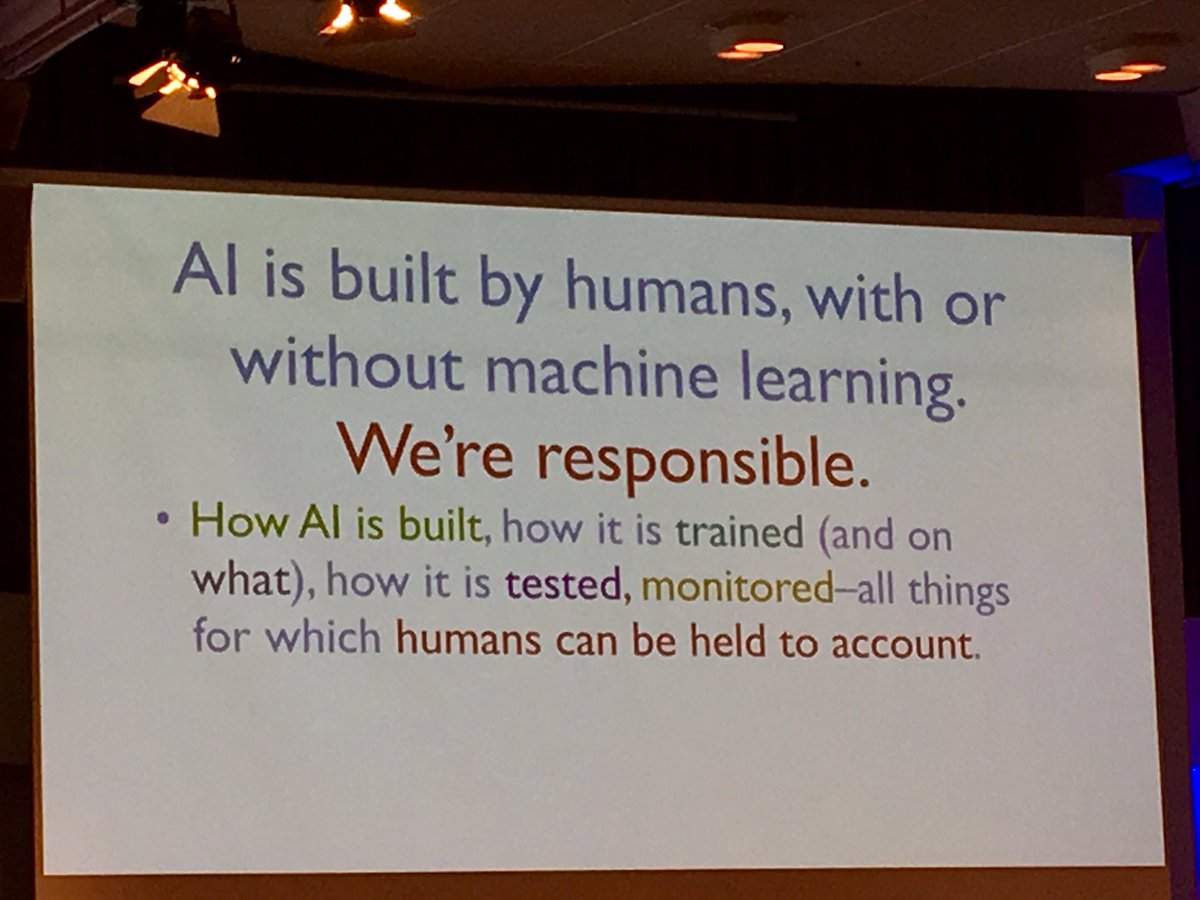 Marjatta Peltonen (@marjattap) on Twitter photo AI requires immense physical infrastructure, not only data and algorithms. We’re responsible. <a href="/j2bryson/">Joanna J Bryson</a> in #AIFINCoE AI requires immense physical infrastructure, not only data and algorithms. We’re responsible. <a href="/j2bryson/">Joanna J Bryson</a> in #AIFINCoE