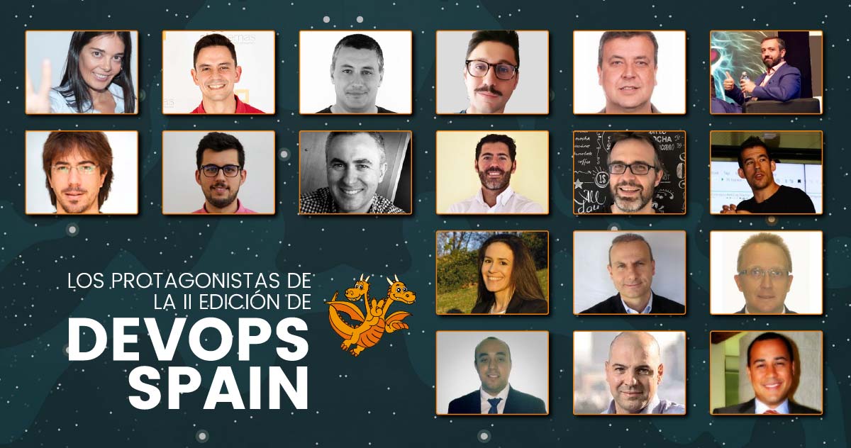 DevOps_Spain's tweet photo. Lo más importante de #DevOps_Spain son las personas. Y estas son las que estarán el próximo jueves día 28 compartiendo con todos los asistentes las principales claves del mundo DevOps. https://t.co/77qPijD3LA  ¿Aún no tienes tu entrada? https://t.co/YbWIRK2DVE https://t.co/RvXNER52oo