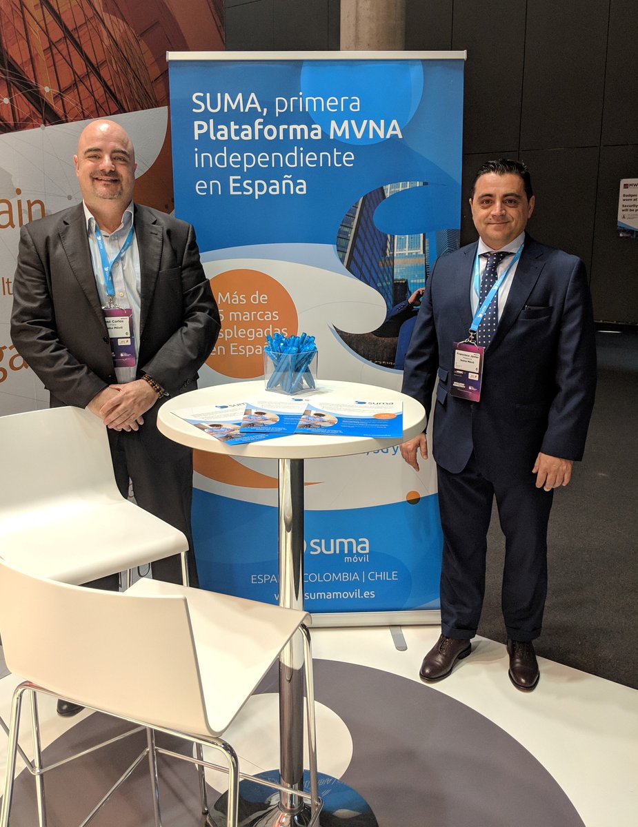 ¿Quieres lanzar al mercado tu propio servicio de telefonía móvil? Te esperamos en #mwcbarcelona , stand 5F81 - hall 5. #PlataformaMVNA