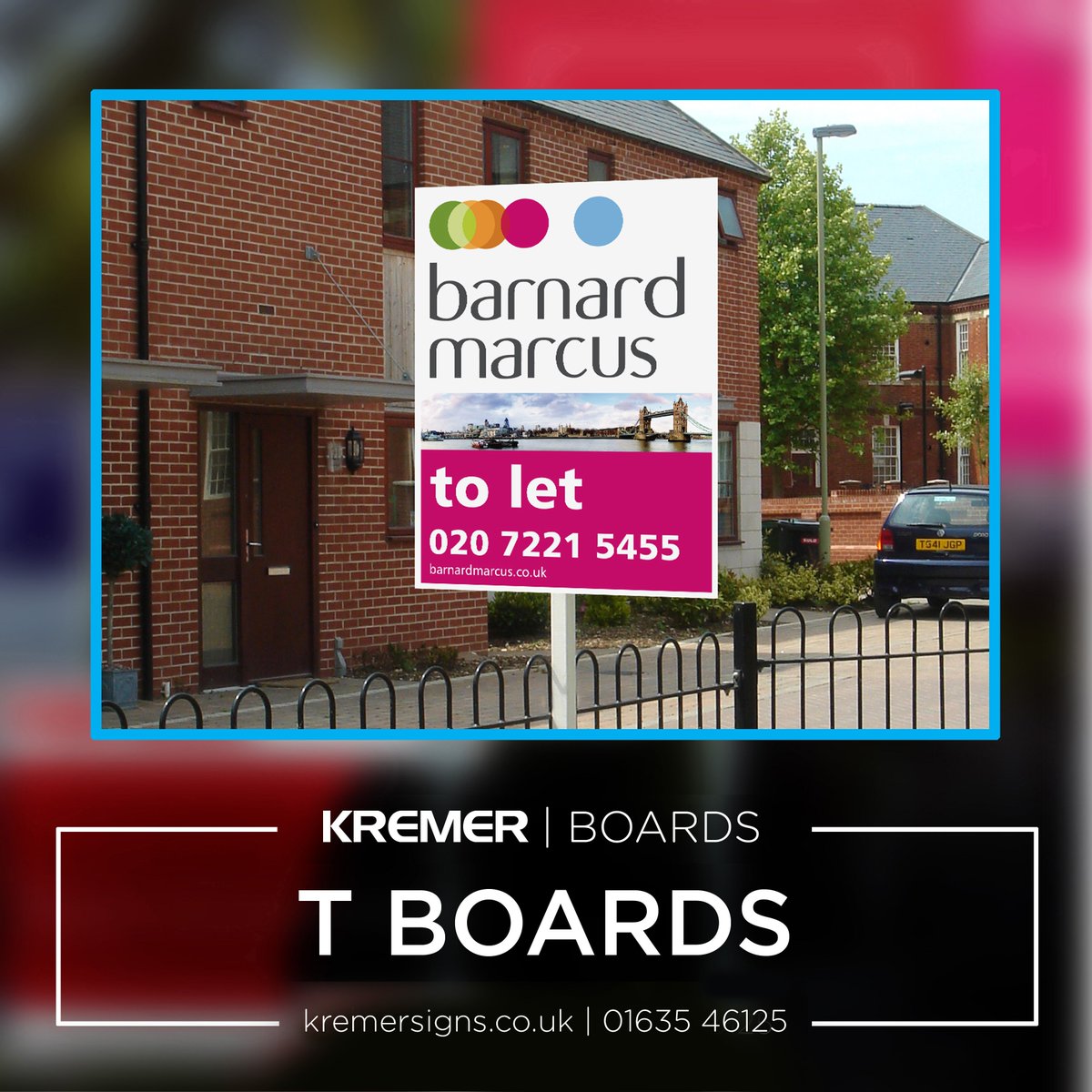 KremerSignsUK's tweet photo. ⭐️ T Boards ⭐️
T Boards are perfect to use on detached properties with a front garden, and with the use of 2 sheets of correx with the supporting post through the middle, they are the strongest of the residential board options available.
#TBoards #Supplier #Signs #EstateAgents https://t.co/lEifjEt1Ub