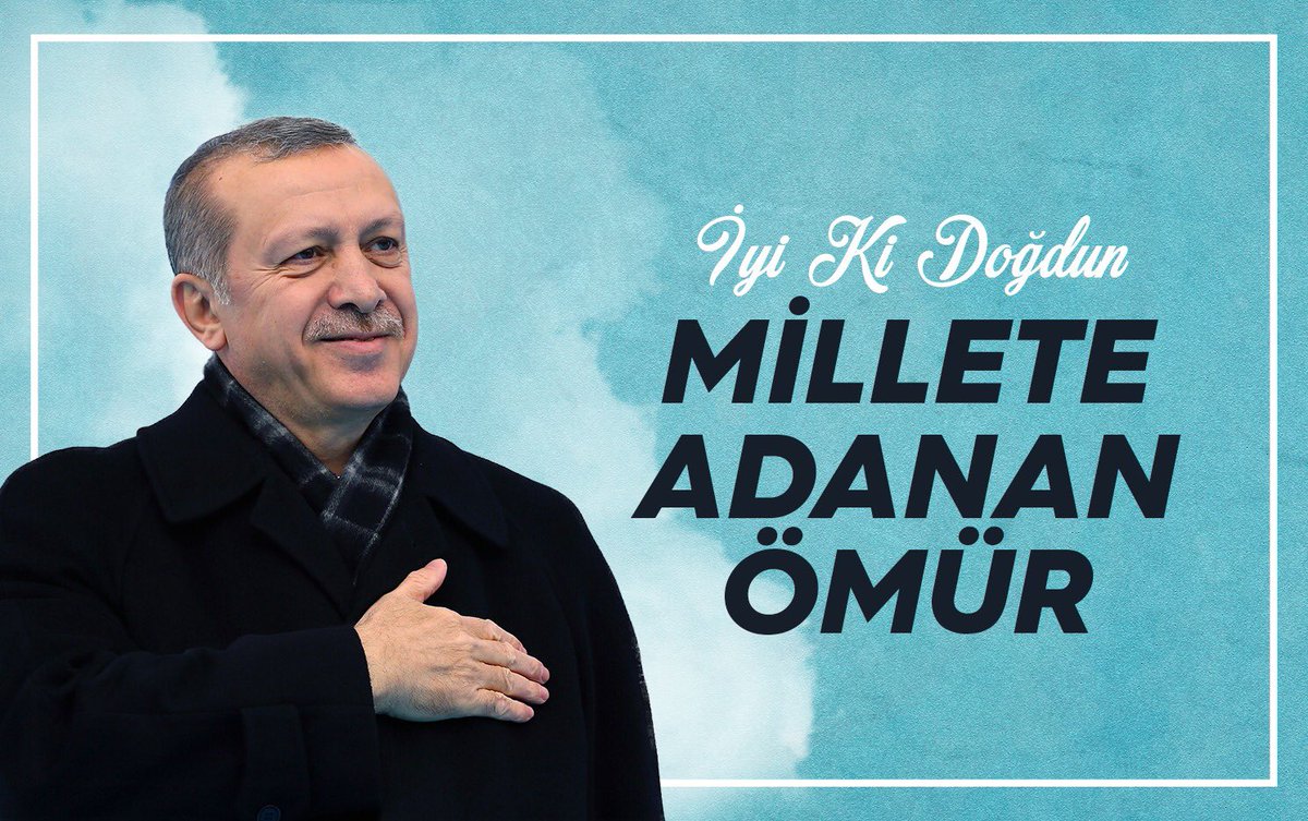 Ömrünü; Milletine, Devletine, Bayrağına, Mazlumların sesi olmaya, Zalimlerin yüzüne korkusuzca haykırmaya adamış bir lider.. 
#CumhurunBaşkanı65Yaşında