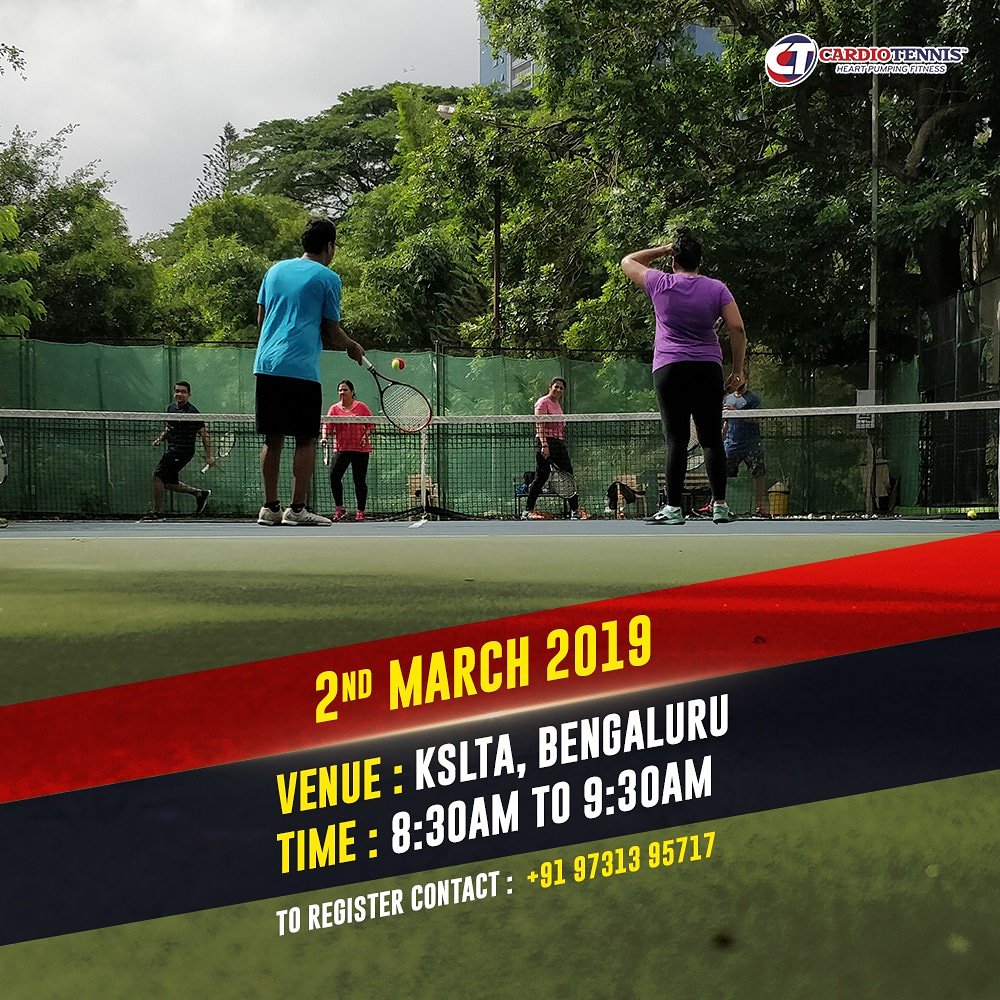 Ace yourself and grab this advantage! 

Join us this Saturday at KSLTA for another exhilarating Cardio Tennis Session 🎾

#GetFitTheFunWay
