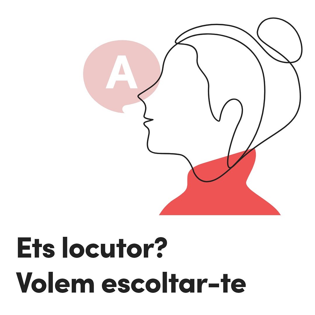 locutors_cat's tweet photo. Si et dediques professionalment a la locució o al doblatge, entra al nostre web i dona't d'alta. 🔝🎙️🎧
A LC sempre estem a la recerca de noves veus!!
#locucio #locutorscatalans #doblatge #veuenoff
#veu #català #voiceover #voicetalent #catalan #spanish https://t.co/Rd8a3m3MPC
